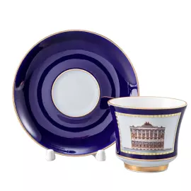 Banquet tea set with the pattern "Classics of St. Petersburg" for 6 persons (20 items)